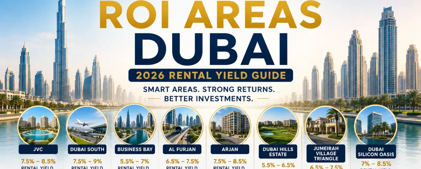 Highest ROI Areas Dubai