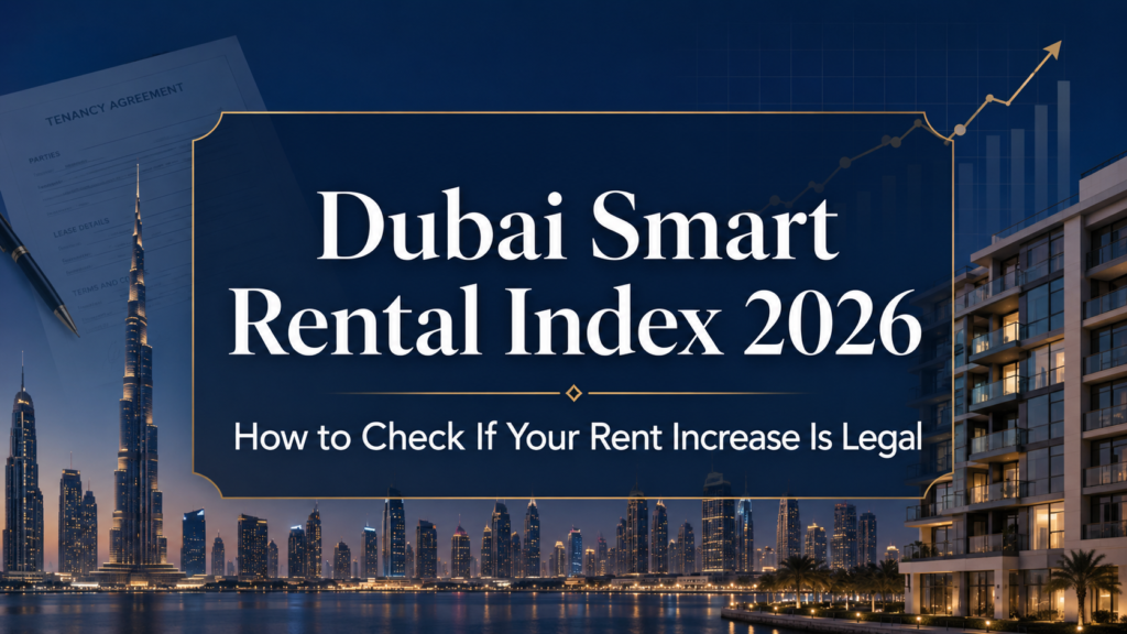 Dubai Smart Rental Index: How to Check If Your Rent Increase Is Legal in 2026